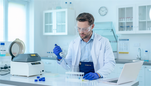 Firefly _a Lab Technician Taking Care Of Some Tests On A Laboratory 970754